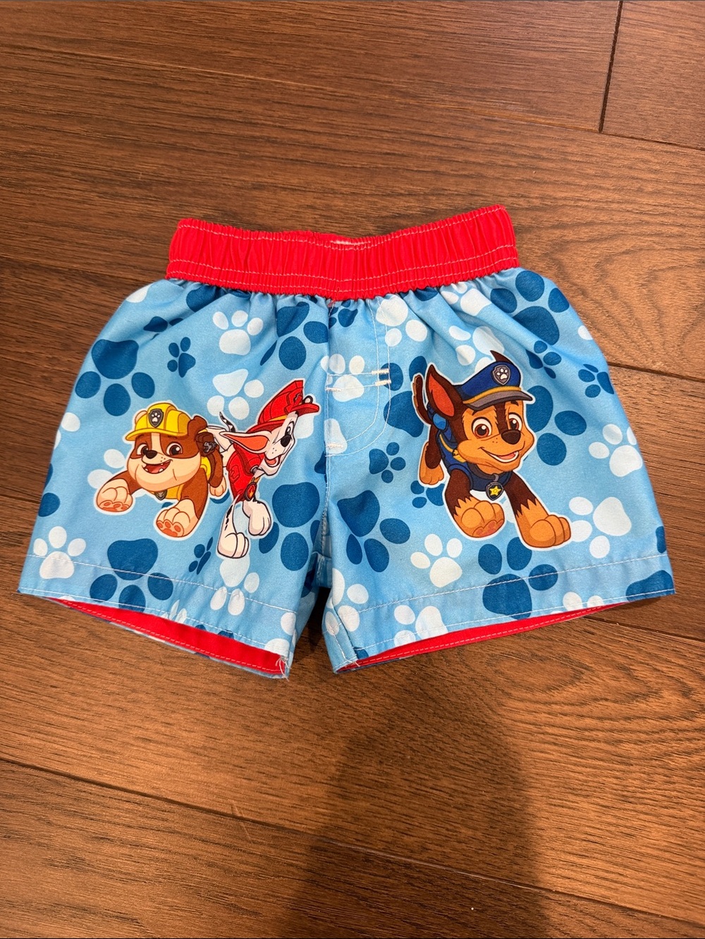 Nickelodeon Paw Patrol Boys Swim Trunks Size 3-6 Months - C8-033